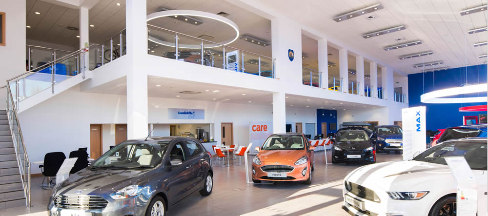 Prestiguous Ford and Mazda Dealerships open for business