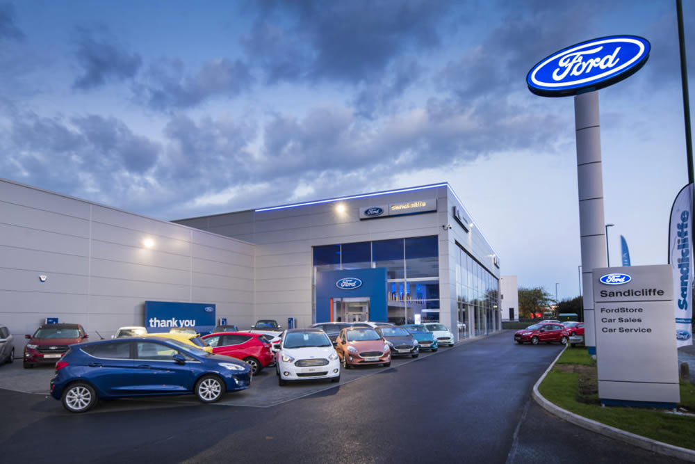 Prestiguous Ford and Mazda Dealerships open for business