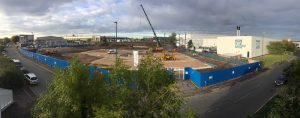Work on Ford and Mazda development at Abbeyfield Road - Nottingham progressing well